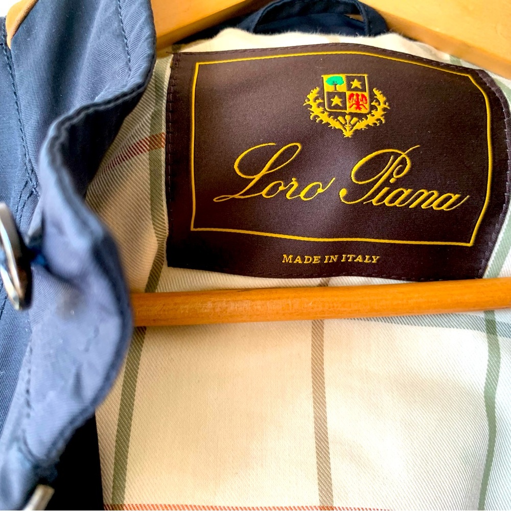 Lord Piana mens small deep blue jacket
